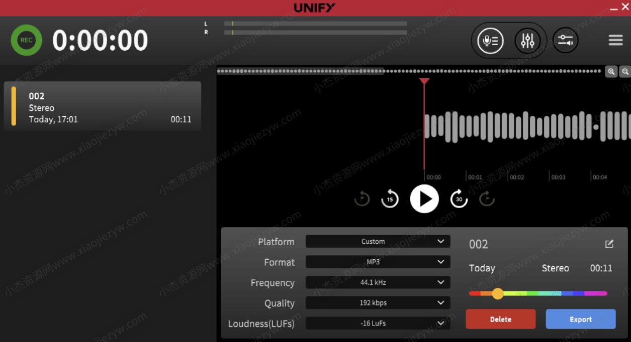 虚拟混音软件 unify 1.3.31