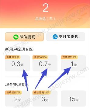 洋葱免费小说、青橙小说，签到拿2元以上红包  第4张